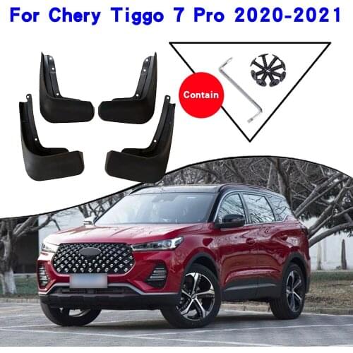 Car Fender Accessories For Chery Tiggo 7 Pro 2020 - 2021 Mudguards Splash Guards Fender Mudflaps Car Fender Mud Flaps