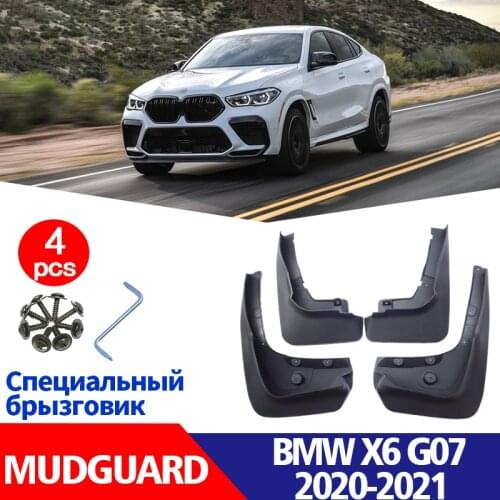 Mudflaps FOR BMW X6 G06 Mudguards Splash Mud Flap Guard Fender Car Accessories Auto Styline Front Rear 4pcs