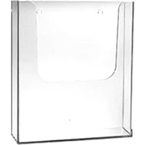 Letter Holder Mail Organizer Wall Mount Hook Acrylic Home Office Decoration