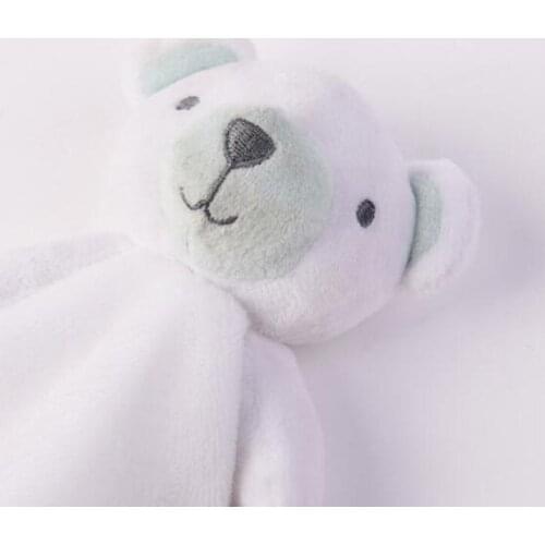 Hot Sale Baby Appease Soothing Puppet Soft Towel Toy Plush Animals Organic Cotton Fox Bear Dolls Early Learning Kids Toys