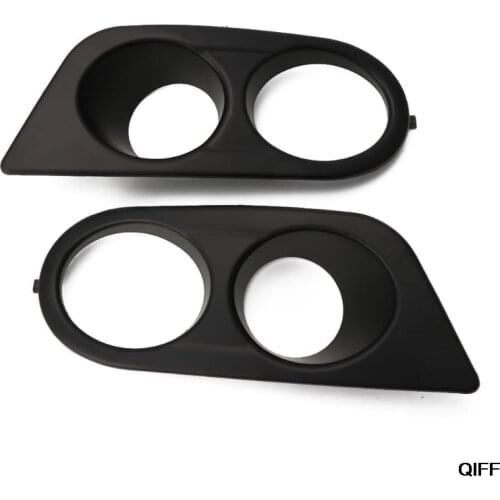 2pcs Dual Hole Air Duct Fog Light Covers For BMW E46 M3 2001-2006 Front Bumper May06
