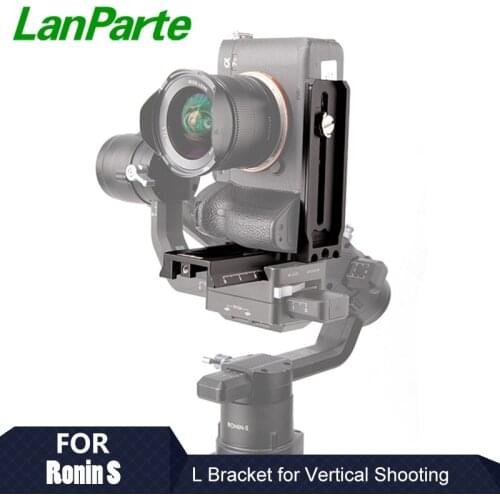 Lanparte Ronin S L Bracket Plate for Vertical Shooting for DJI Gimbal Accessories for DSLR Camera