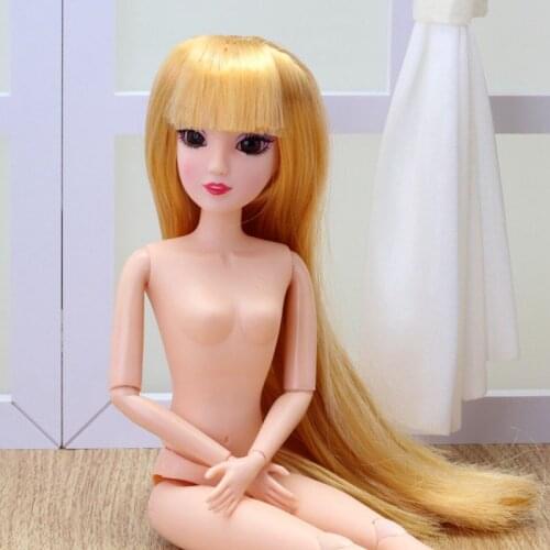 Kids Toys 3D Eyes Doll Accessories Pink Purple White Black Brown Colors Doll Head For Barbie Doll Baby Child' Birthday Gift Girl