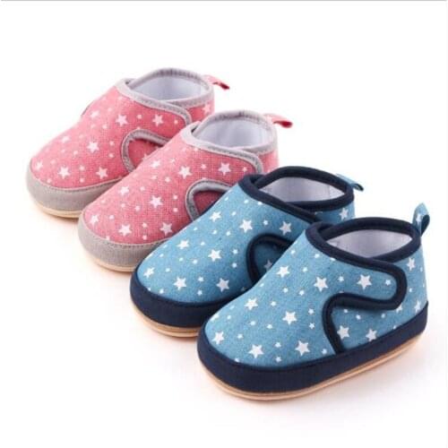 2020 New Baby Shoes Boys Girl Sneakers Fashion Infant Cotton First Walker Antislip Newborn Casual Shoes