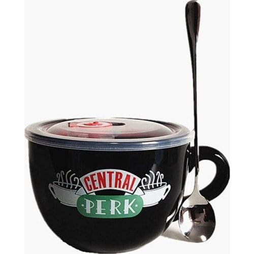 Friends TV Show Series Central Perk Ceramic Coffee Tea Cup 650ml Friends Central Perk Cappuccino Mug Anniversary Gifts For Frien