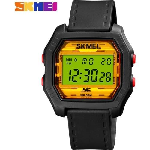 SKMEI Men Watch Top Luxury Brand Sport Watch Electronic Digital Male Wrist Clock Man 50M Waterproof Mens Watches reloj hombre
