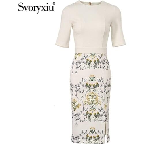 Офисные летние платья SVORYXIU China At AliExpress