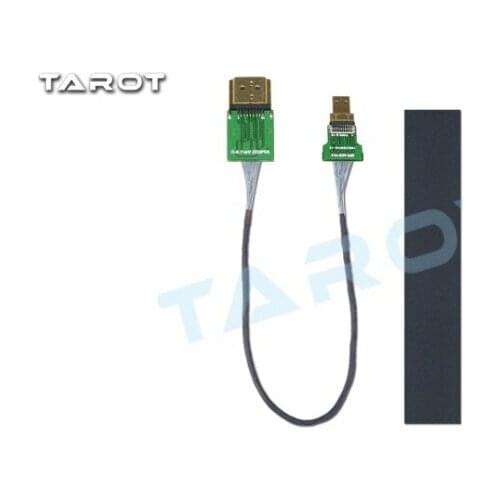 Tarot Micro HDMI to HDMI TL10A02 non-destructive high-definition HD shielded cable for UAV PTZ Gimbal dedicated