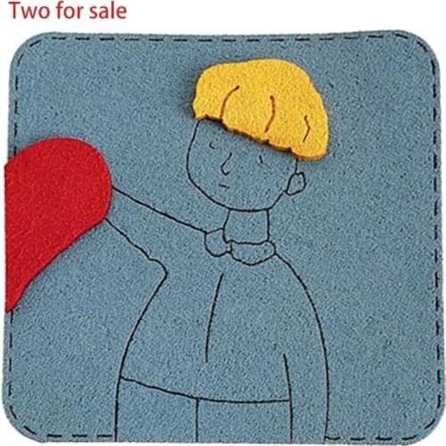 2Pcs Magic Hair Fringe Sticker Gripper Holder Cartoon Cherry Makeup Bangs Paste L4ME