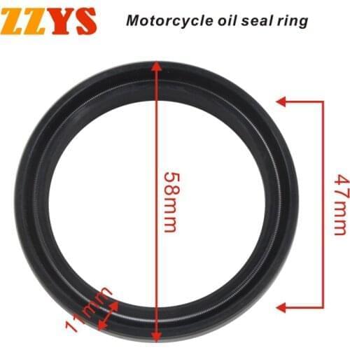 47x58x11 47*58*11 47 58 11 Motorcycle Shock Absorber fork Oil Seal For Honda CRF250X CRF250R CRF450R CRF450X CRF450 CRF250