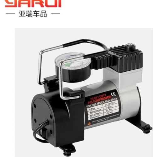 Car pneumatic Tire portable car pump 12V Electric high pressure