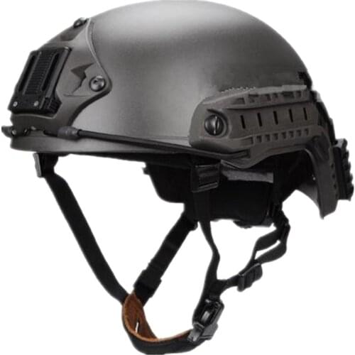 Ballistic Helmet tactical fast helmet For Airsoft Paintball ABS material cycling helmet Mass Grey size M L