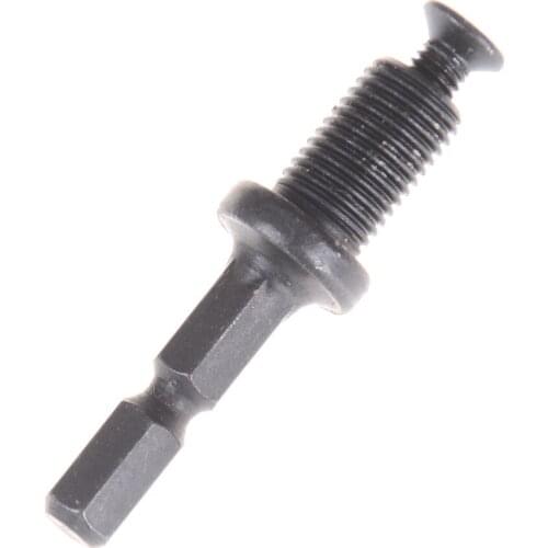 Quick Change Tool 1/4" Hex Shank Keyless Drill Bit Chuck Adapter Converter Thread Dia SDS Plus Round Shank Drill Chuck