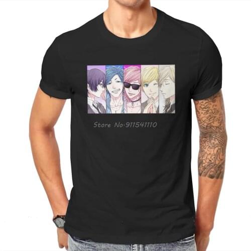 Characters Yarichin B Club Hentai Anime T Shirt Vintage Fashion Large O-Neck TShirt Men Cotton Tees Harajuku Streetwear