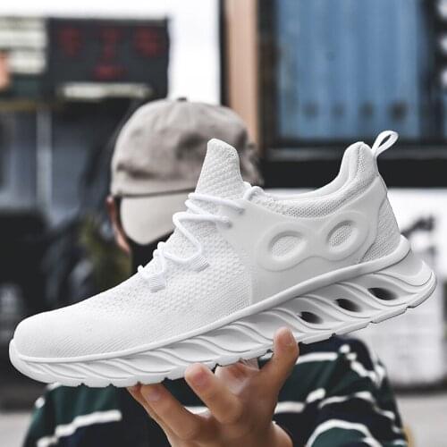 2020 New Sneakers Running Men Casual Men Vulcanize Shoes Tenis Genuine Breathable Mesh Outdoor Soft Rubber Hot Sale Comfortable