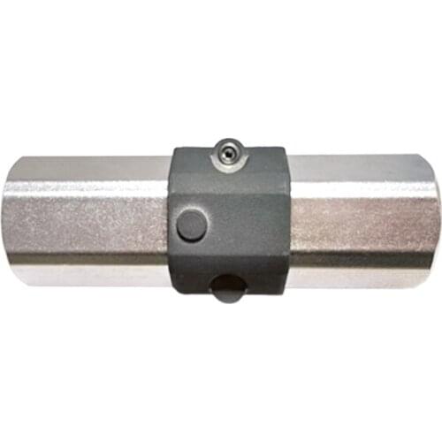 Best Quality Used For Fuel Station Fuel Hose Connection Parts 1 Inch Aluminum Alloy Hexagonal Breakaway Valve