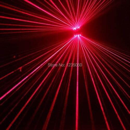 New Laser Gloves with 4pcs 532nm 80mW led lasers light for KTV DJ Club Party Dancing Stage Show Luminous Gloves Red Green Colors