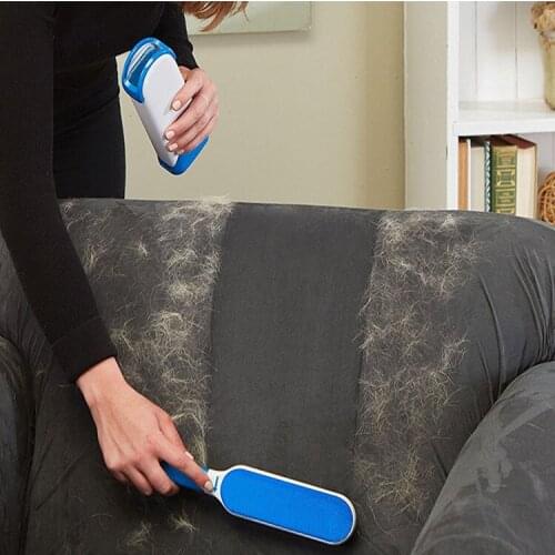 Portable lint remover Small Size Magic Clean Brush Reusable Self-Cleaning Pet Hair Brush