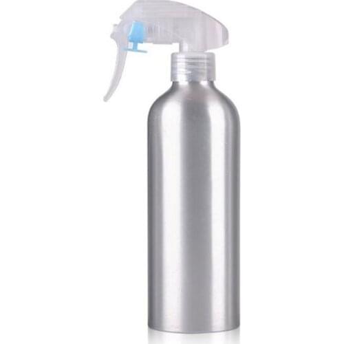 250ml 20pcs/lot Spray Bottle Refillable Aluminum Fine Mist Sprayer Empty Cosmetic Container Travel Bottle Perfume Atomizer Metal