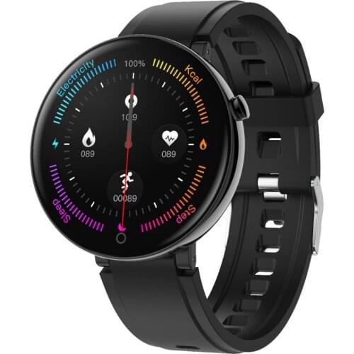 RGTOPONE Fashion Smart watch Round Touch Screen Heart Rate Intelligent Fitness Tracker IP67 Sports Pedometer Bracelet Men Clock