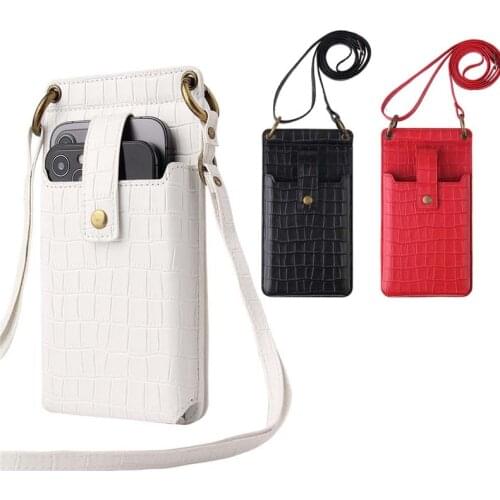 Phone Bags For Women Fashion New Multifunctional Vertical Small Wallet Bag Mini Pu Purse Crossbody Shoulder Bags