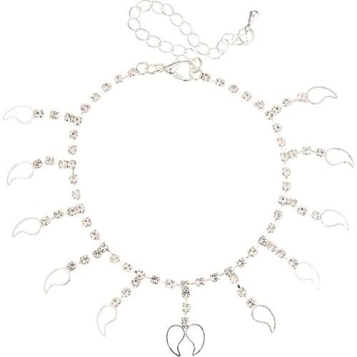 YFJEWE New Multi Layer Anklet Leg Bracelet Handmade Bohemian Jewelry Sandals Gift A028