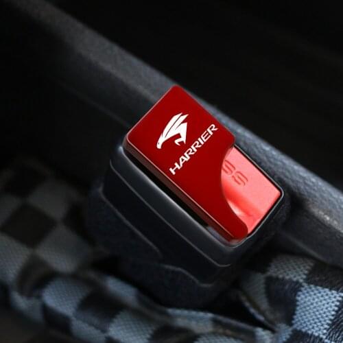 1PCS Hidden Car Safety Seat Belt Buckle Clip For Toyota harrier Accessories Car Styling