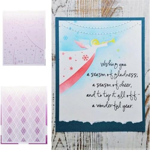 2021 Kaleidoscope Layering Metal Cutting Dies Scrapbook Diary Decoration Stencil Embossing Template DIY Greeting Card Handmade