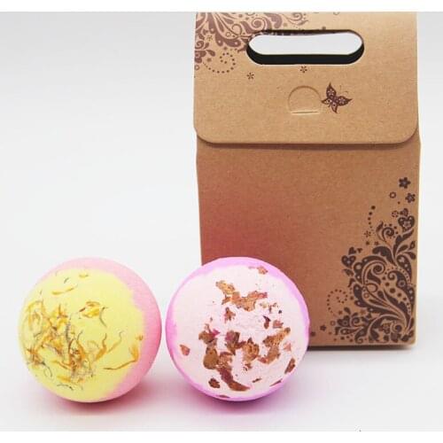 Tsing 120g Bath Bomb rose camomile bubble Bath Bomb spa Handmade natural Essential Oil GiftSet bath Bombs Ball Natural bath bomb