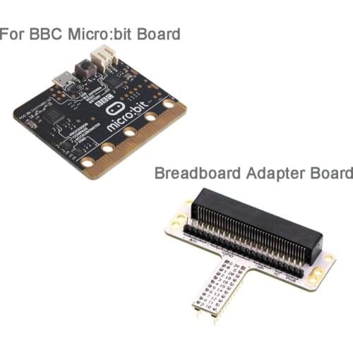For BBC Micro:bit Mother Board Micro-Controller / Breadboard Adapter For BBC Micro:bit microbit, for Coding Programming