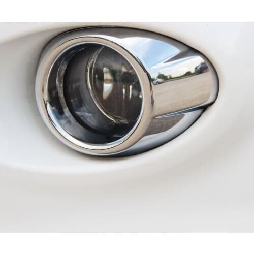 For Ford Focus 2012 2013 2014 2015 2016 2017 2018 ABS Chrome Front Fog Light Lamp Cover Trim