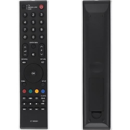 IR 433MHz Replacement TV Long Remote Control Distance Fit for Toshiba TV / CT-90288 / CT-90287 / CT-90337 / CT-90301