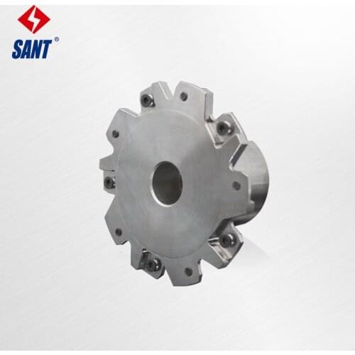 Indexable milling cutter Match insert XSEQ12T3 Side and face milling cutter disc PT02
