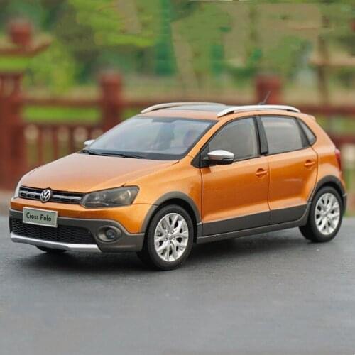 1/18 Alloy casting car model VW NEW CROSS POLO 2016 collection decoration holiday gift