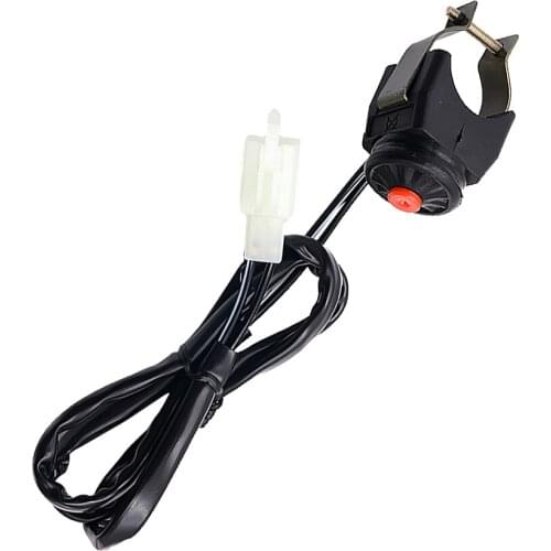 Motorcycle Pit Dirt Bike Motorcross Kill Horn Switch Momentary Button Red