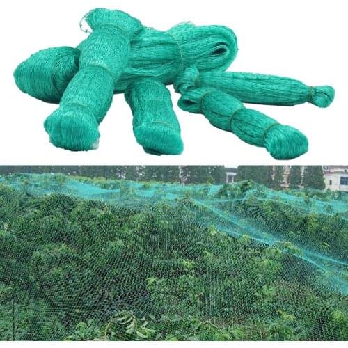 1 Pc Garden Plant Nylon Protection Net 4x10m 4x15m Anti Bird Dust-proof Plant support Fence Netting Crops Fruit Protective Fence