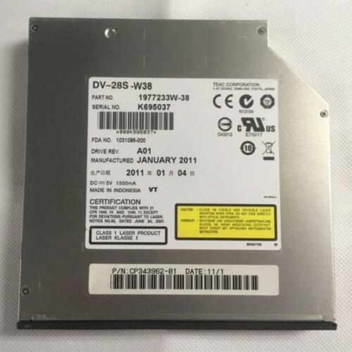 The new TEAC DV-28S SATA interface DVD-ROM is dedicated to all brand server notebooks and integrated computers