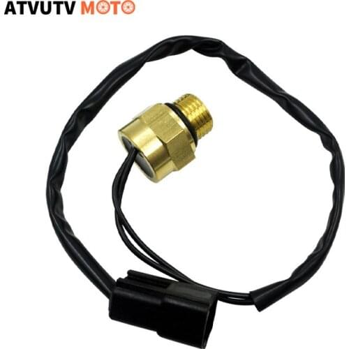 Water Temperature Switch Cooling Radiator Fan Thermal Switch Sensor For ATV Motocross Motorbike