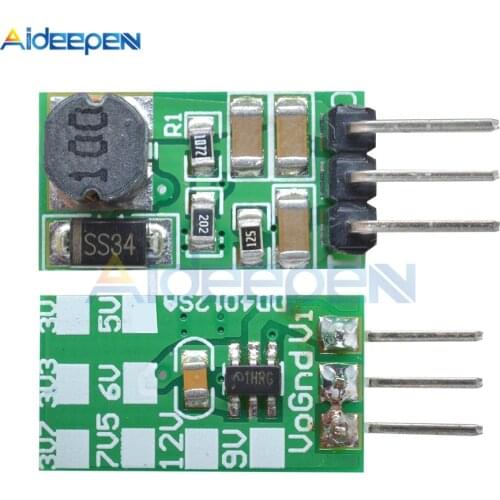 1A DC 6.5-40V to 3.3V 5V DC-DC Step-Down Buck Converter for Arduino ESP8266 RF BMS Power Module Input 6.5-40V Output 3.3V 5V