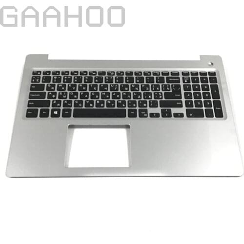 RU Russian keyboard palmrest for DELL INSPIRON15-5000 5570 5575 palmrest assembly RU keyboard SLIVER/BLACK
