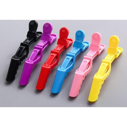 Hair salon hair clip crocodile hair style hair clip professional matte slice clip clip colorful styling tool