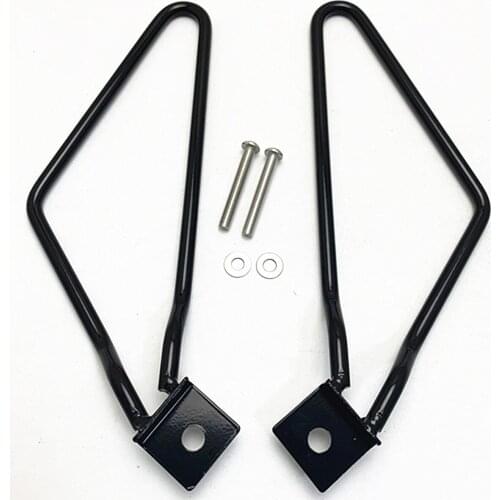 Motorcycle Saddle Bag Saddlebag Support Luggage Guard BracketFit For Harley XL883 XL200 48 72 750 Dana Fertilizer