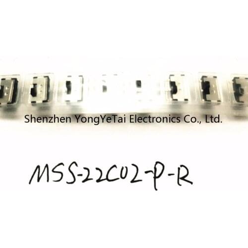 SMD toggle switch two tranches 3 pin MSS-22C02-P-R two position changeover switch
