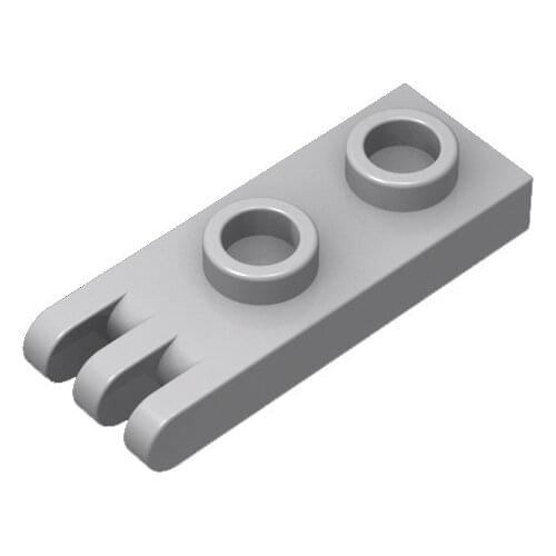 Building Blocks Technical Parts Hinge plate 1x2 three-finger hollow nail MOC Compatible With brands toys for children 4275