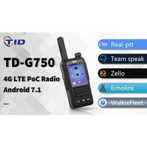 TID PTT PoC Push to Talk Over Cellular GSM Two Way Radio SOS Text message Zello Lte Wcdma internet walkie talkie