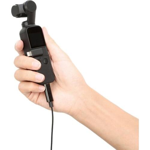 Type-C Clip-on Digital Lavalier Microphones Radio for DJI OSMO Pocket Camera Vlog Film Video Recording Parts