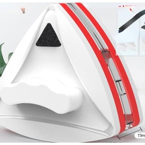 TT Glass Wiper Double-Layer Hollow Strong Magnetic Double-Sided Wipe Window Artifact High-Rise Cleaning Household