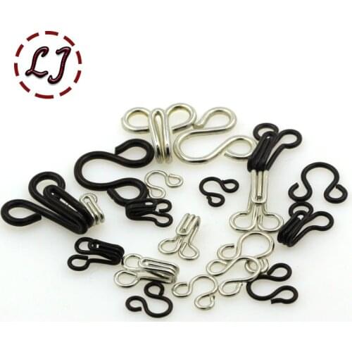 10pcs/lot combined copper buttons Metal hook buckle collar hook hidden button collar hook clasp buckle discipline trumpet