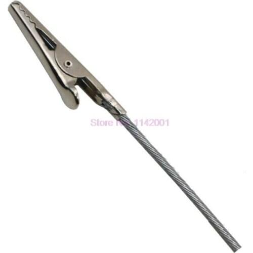 200 PCS 4 Inch DIY Craft New Wire Clip Card Note Picture Photo Memo Holder Clips Party Alligator Clamp Clay and Cake Accessories