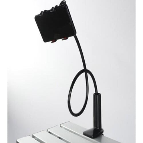 2IN1 practical Spiral lazy bracket Bedside Phone holder Two Clamp Flexible Phone Stand Holder for phone Ipad Support